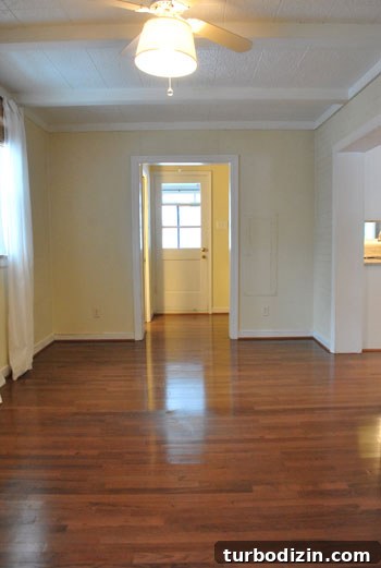 Our Final Day in Our First Home: Moving Out and Memories 15 Den empty 2