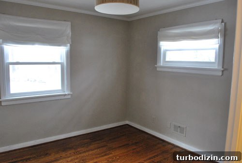 Our Final Day in Our First Home: Moving Out and Memories 20 Office guest room empty