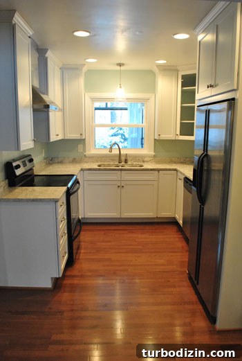 Our Final Day in Our First Home: Moving Out and Memories 10 Kitchen empty 1