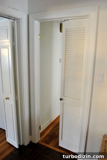 How to Remove Bi-Fold Doors Quickly and Safely 3 Hallway bi-fold doors