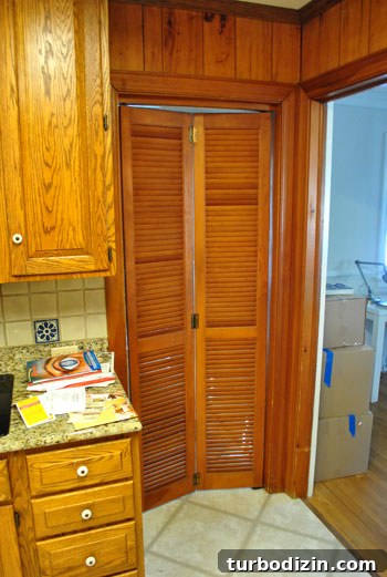 How to Remove Bi-Fold Doors Quickly and Safely 10 Bi-fold between kitchen and mudroom