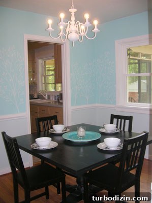 How to Add a Cozy Daybed to Your Guest Room for Extra Space 2 Old dining room before conversion
