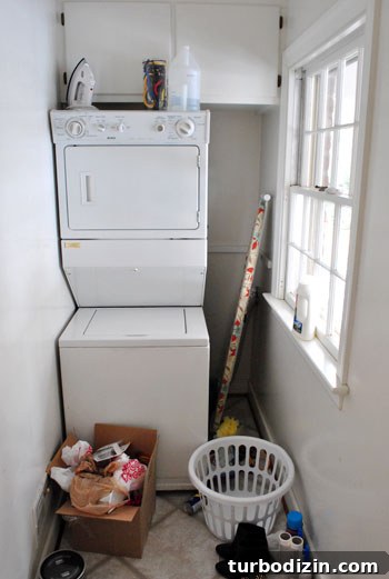 Laundry and mudroom