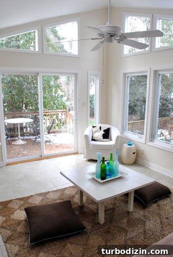 Sunroom detail
