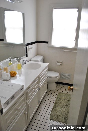 Hall bathroom