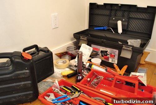 Top DIY Tools Every Homeowner Should Own 2 Tool pile on floor