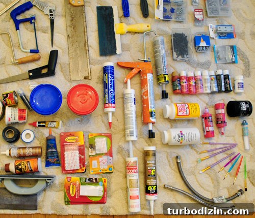 Top DIY Tools Every Homeowner Should Own 7 Tapes, glues and craft supplies