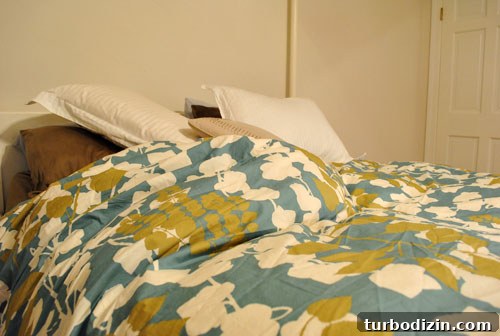 Unboxing Our New West Elm Duvet: First Impressions and Review 6 Dog buried under covers