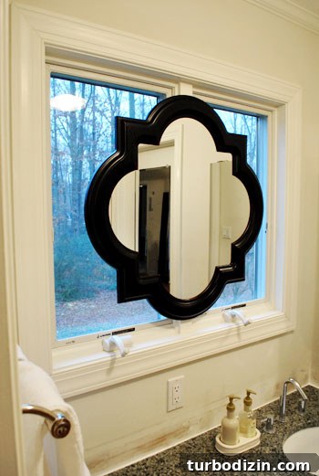 How to Hang a Bathroom Mirror in Front of a Window 6 img 31896 6