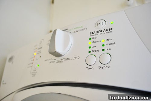Why We Chose the Whirlpool Duet Stackable Washer and Dryer 4 Washer control panel