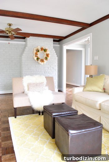 How We Repainted the Living Room Wood Trim for a Fresh Look 6 img 32651 5