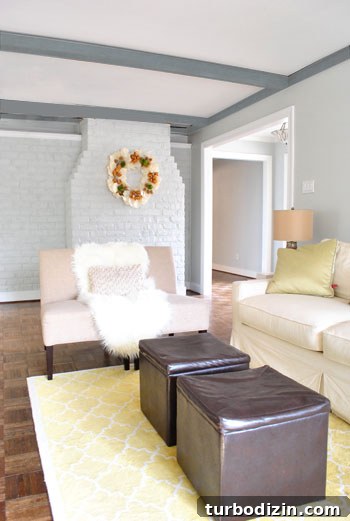 How We Repainted the Living Room Wood Trim for a Fresh Look 7 img 32651 6