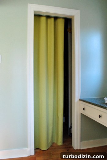 No-Sew Fabric Curtains with Hem Tape: DIY Bedroom Tutorial 11 img 32667 10
