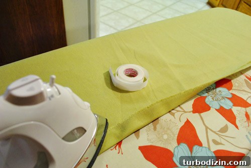 No-Sew Fabric Curtains with Hem Tape: DIY Bedroom Tutorial 4 img 32667 3