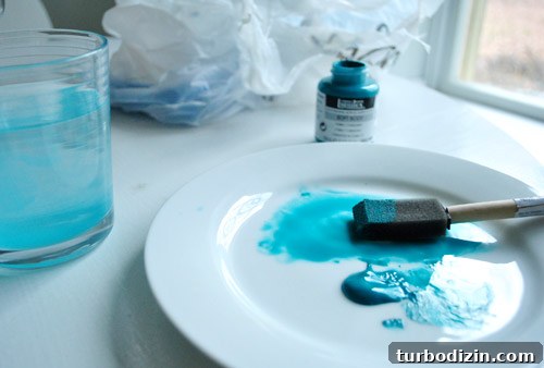How to Paint a Glass Lampshade Turquoise: Step-by-Step Guide 4 img 32831 3