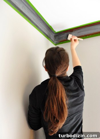 How to Gray-Wash Wood Ceiling Beams for a Weathered Look 7 img 32981 6