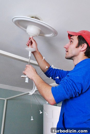 How to Replace a Ceiling Fan with a Hanging Light Fixture 8 img 33402 7