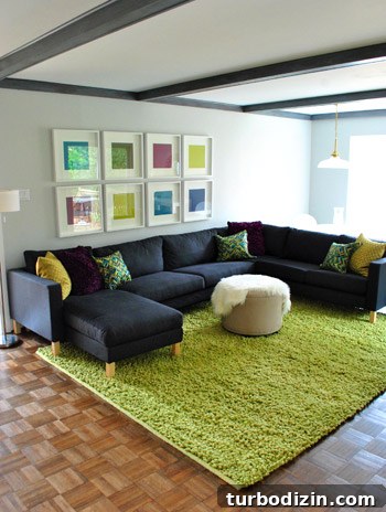 Lush Green Shag Rug Ideas for a Cozy Living Room 5 img 33824 4