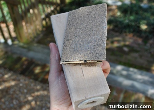 Customize IKEA Furniture Legs with Paint: Step-by-Step Guide 3 Sanding legs