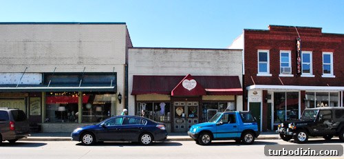Old Central City storefronts