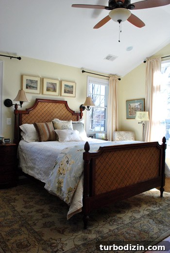 Crisp and Classic House Tour: Timeless Home Design Ideas 12 Main bedroom