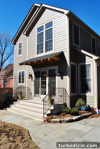 Crisp and Classic House Tour: Timeless Home Design Ideas 7 Back patio