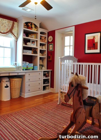 Crisp and Classic House Tour: Timeless Home Design Ideas 10 Boy's room built-ins