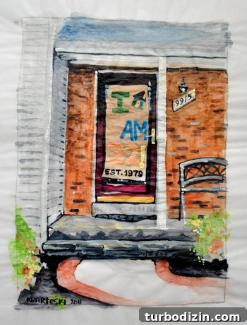 Tiny House Painted as a Heartfelt Moving Gift 7 img 34454 6