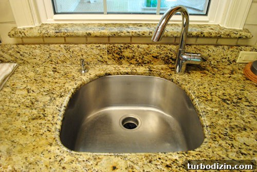 Deep single kitchen sink