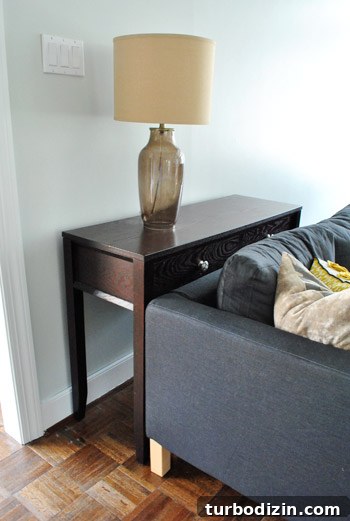 How to Buy Lumber and Build a Stylish Console Table 5 img 34599 5