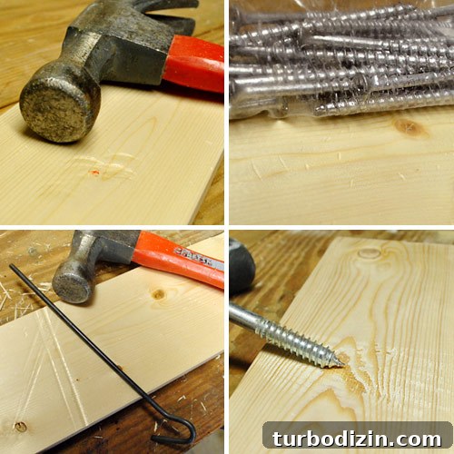 Distressing wood