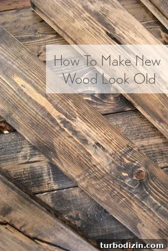 Make New Wood Look Aged: Simple Techniques for Authentic Patina 2 how to distress wood making new wood look old
