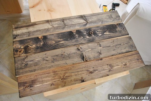 Make New Wood Look Aged: Simple Techniques for Authentic Patina 18 using wood stain to make new boards look old and reclaimed