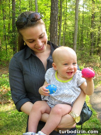 Easter Bidding: How to Win and Sell Seasonal Items 3 Clara at the park egg hunt