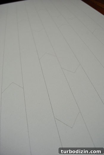 Create a Striking Geometric Canvas Painting: Step-by-Step Guide 4 Working on shapes