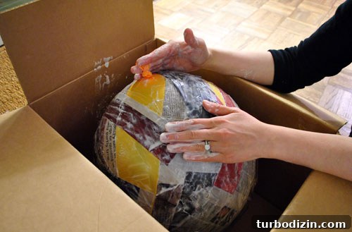 Planning Our Daughter’s First Birthday: Ideas, Timeline & Tips 12 Piñata drying outside