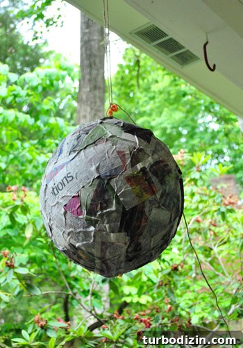 Planning Our Daughter’s First Birthday: Ideas, Timeline & Tips 13 Piñata progress