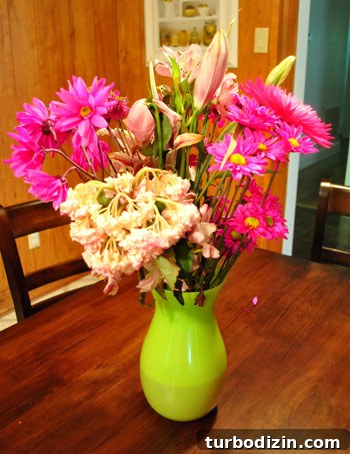Birthday Blooms: Creative Ways to Reuse Flower Leftovers 3 Wilted blooms