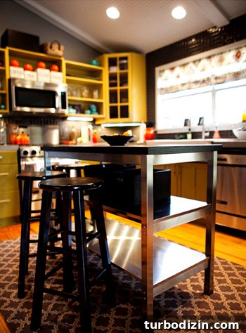 Sleek & Joyful Home Tour: Modern Design Ideas and Inspiration 3 Kitchen details and island