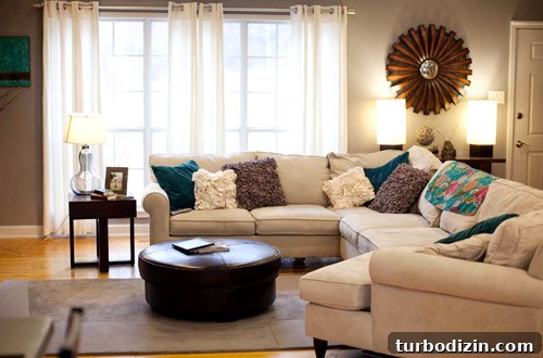 Sleek & Joyful Home Tour: Modern Design Ideas and Inspiration 8 Cozy sofa and reading nook