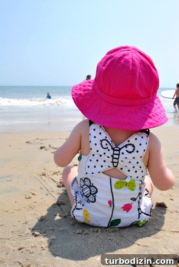 Where to Shop in Bethany Beach: Top Local Stores & Boutiques 23 Family at the beach, Clara playing
