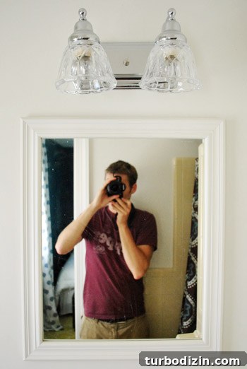 How We Replaced Our Bathroom Light Fixture: Step-by-Step Guide 4 img 37141 3
