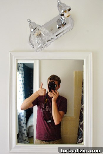 How We Replaced Our Bathroom Light Fixture: Step-by-Step Guide 6 img 37141 5