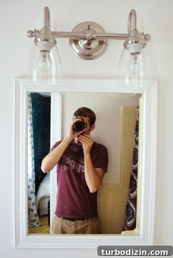 How We Replaced Our Bathroom Light Fixture: Step-by-Step Guide 10 img 37141 9