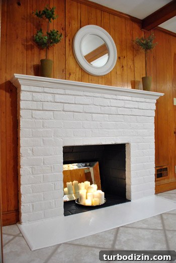 How We Transformed Wood Paneling with Paint: Step-by-Step Guide 13 img 37346 13
