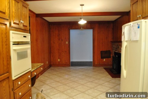 How We Transformed Wood Paneling with Paint: Step-by-Step Guide 20 img 37346 20