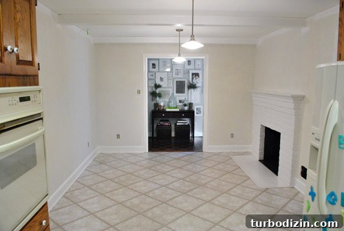 How We Transformed Wood Paneling with Paint: Step-by-Step Guide 4 img 37346 3