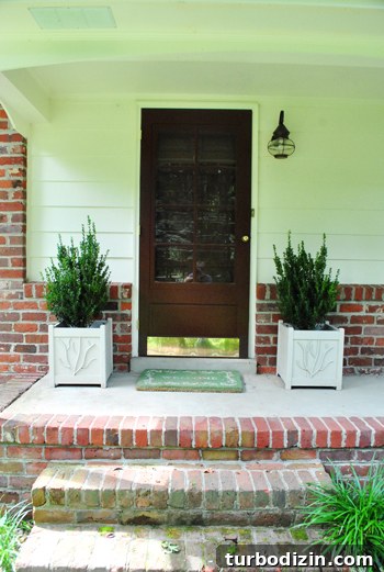 Porch Makeover Ideas to Boost Your Home’s Curb Appeal 13 Front door area