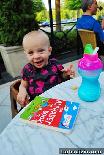 Child at dinner