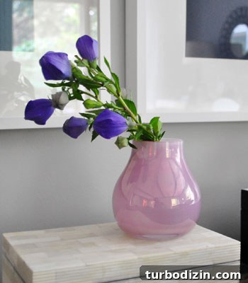 DIY Flower Bouquet in Minutes: A Simple Guide to Create One 4 Vase with purple and pink flowers